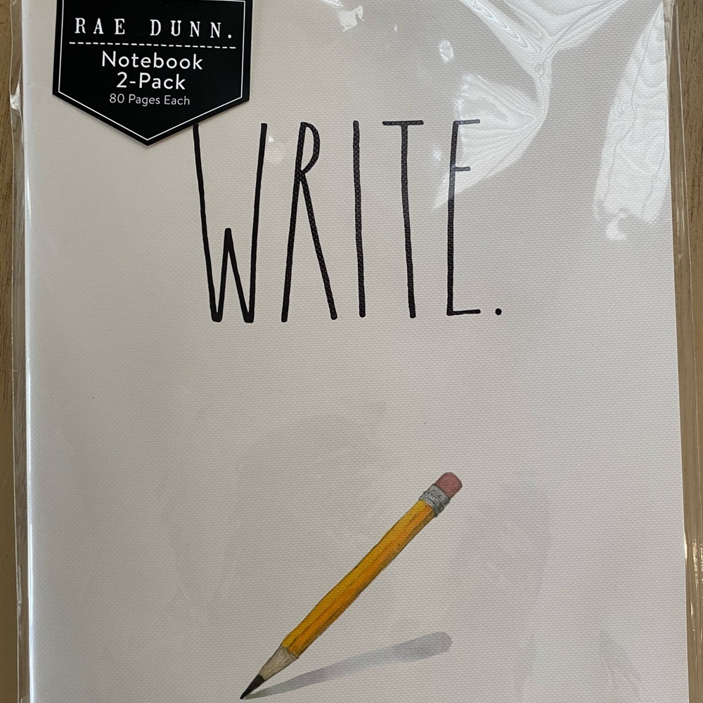 Rae Dunn notebooks 2 NWT